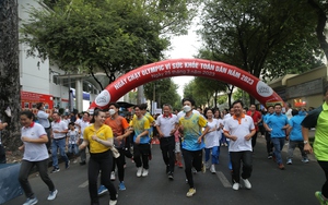 50.000 người tham gia Ngày chạy Olympic ở TP.HCM