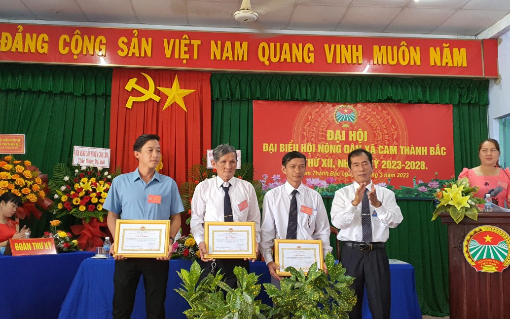 Khánh Hòa: 100% cơ sở Hội Nông dân đã hoàn thành Đại hội
