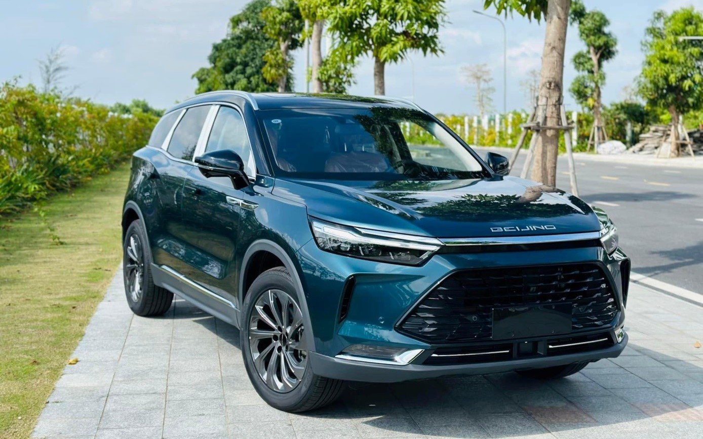 Diện mạo Beijing X7 2023 đầu tiên xuất xưởng tại Trung Quốc