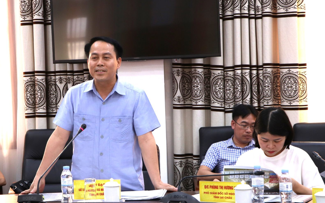 Lai Châu và doanh nghiệp Hàn Quốc bàn giải pháp khai thác khoáng sản