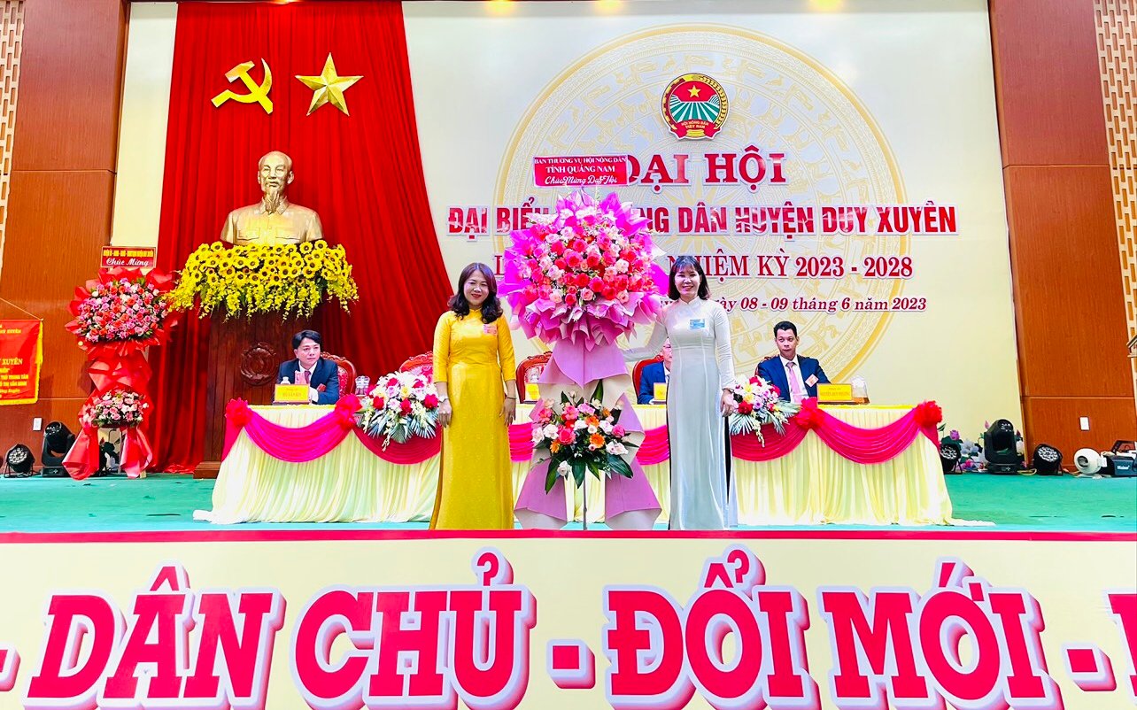 Quảng Nam: Nhiều Hội Nông dân cấp huyện tổ chức thành công Đại hội đại biểu nhiệm kỳ 2023-2028