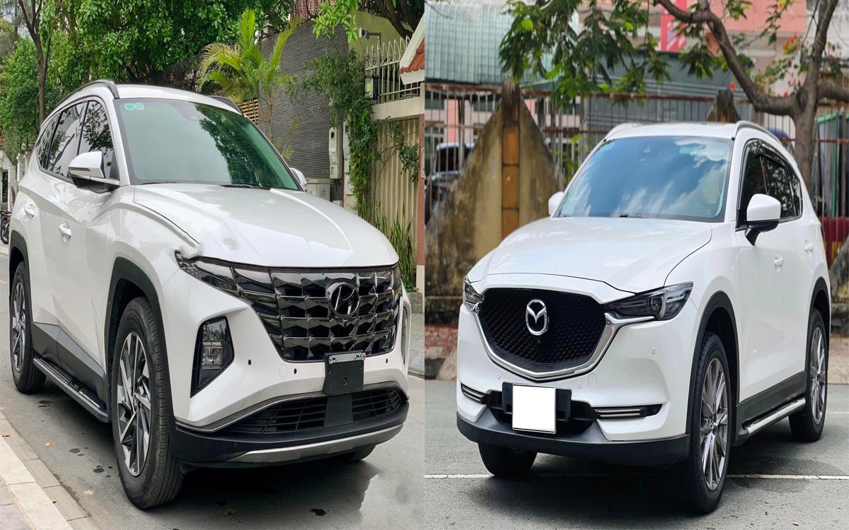 So sánh khấu hao Mazda CX-5 và Hyundai Tucson