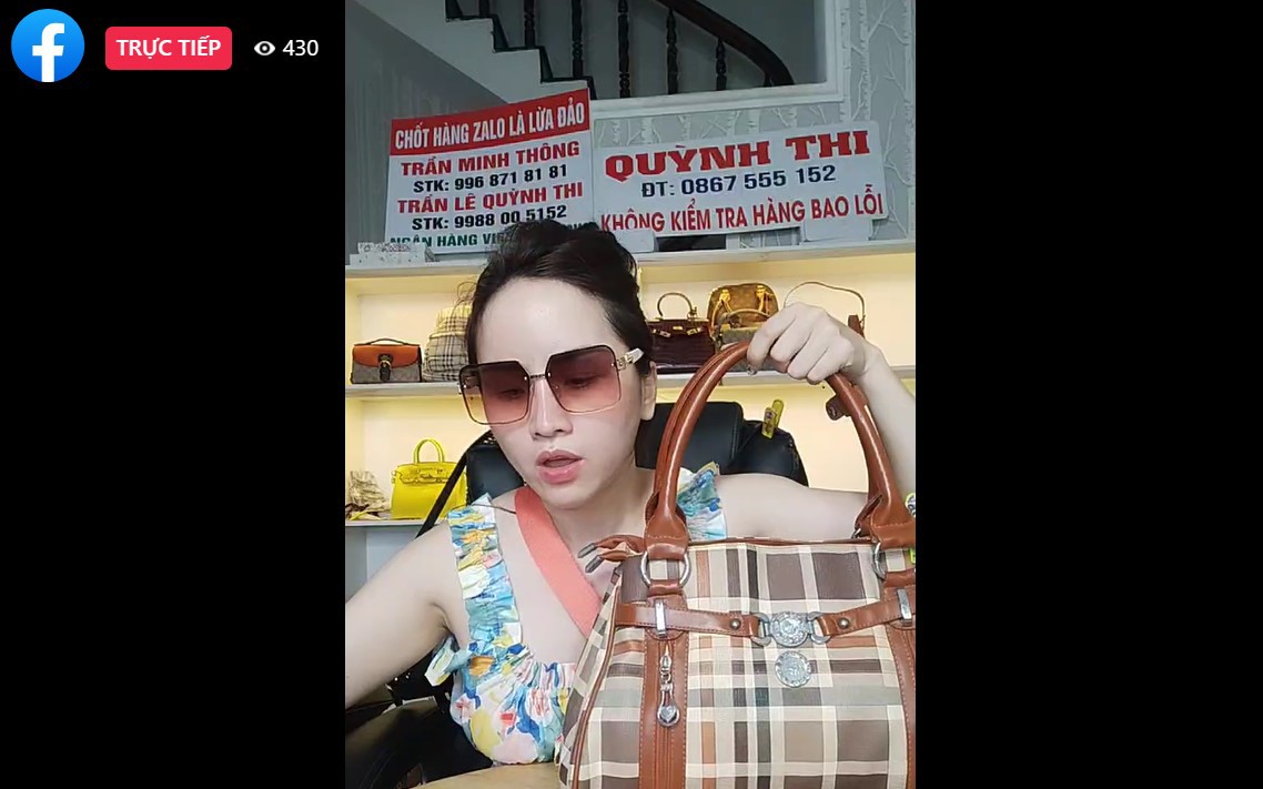 Bị xử phạt 31 triệu đồng vì công khai bán hàng "nhái" trên Facebook