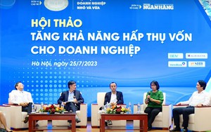 Ngân hàng "cộng sinh" với các doanh nghiệp để tăng khả năng hấp thụ vốn