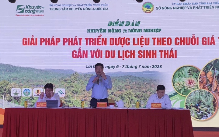 Lai Châu: Diễn đàn khuyến nông bàn về phát triển dược liệu theo chuỗi giá trị gắn với du lịch sinh thái
