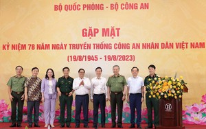 Chủ tịch nước, Thủ tướng dự buổi gặp mặt Bộ Công an - Bộ Quốc phòng