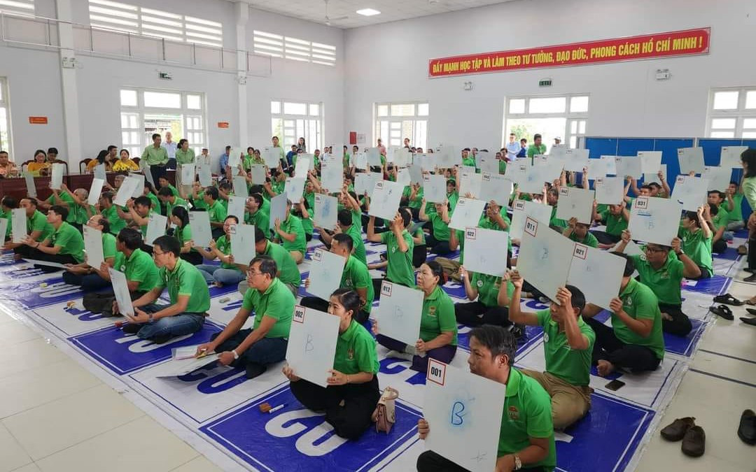 TT-Huế: Gần 100 hội viên nông dân tham gia hội thi về văn hóa giao thông 