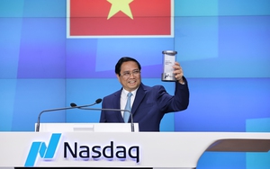 Thủ tướng Phạm Minh Chính rung chuông khai mạc phiên giao dịch trên sàn chứng khoán Nasdaq 