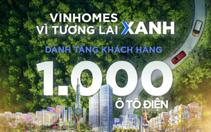  Vinhomes tặng 1000 ô tô điện VinFast cho khách hàng