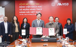 MSB hợp tác với Bệnh viện Bạch Mai thúc đẩy thanh toán không dùng tiền mặt