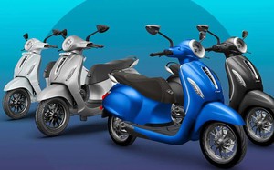 Bajaj Chetak 2024 - xe máy điện đẹp như Vespa, giá chưa tới 40 triệu đồng