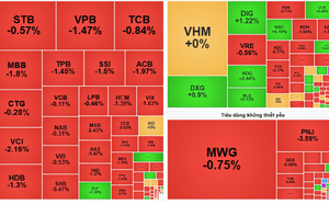 Chứng khoán: Chỉ số VN-Index hôm nay giảm hơn 10 điểm, khối ngoại "xả" mạnh MSN, VHM - Ảnh 3.