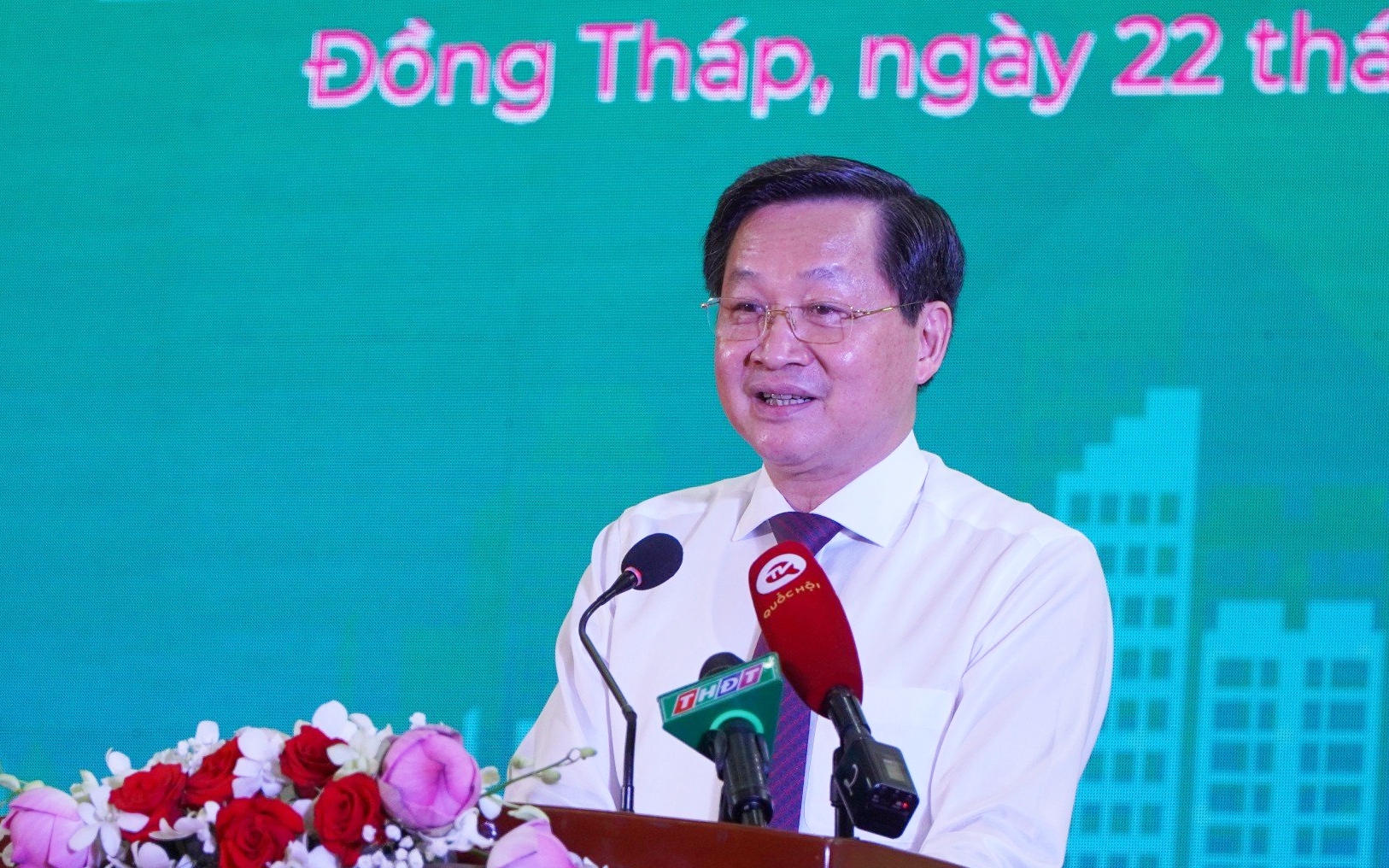 Phó Thủ tướng Lê Minh Khái mong muốn nhiều nhà đầu tư, tổ chức quốc tế đầu tư vào tỉnh Đồng Tháp