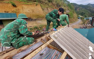 Bộ đội Biên phòng Sơn La: Hỗ trợ người dân khắc phục hậu quả thiên tai