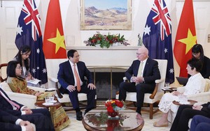 Thủ tướng Chính phủ Phạm Minh Chính hội kiến Toàn quyền Australia David Hurley