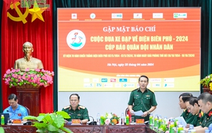 Cuộc đua xe đạp “Về Điện Biên Phủ - 2024, Cúp Báo Quân đội nhân dân”: 70 cua rơ tranh tài