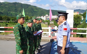 Bộ đội Biên phòng Lai Châu tuần tra liên hợp chấp pháp trên biên giới - Ảnh 7.