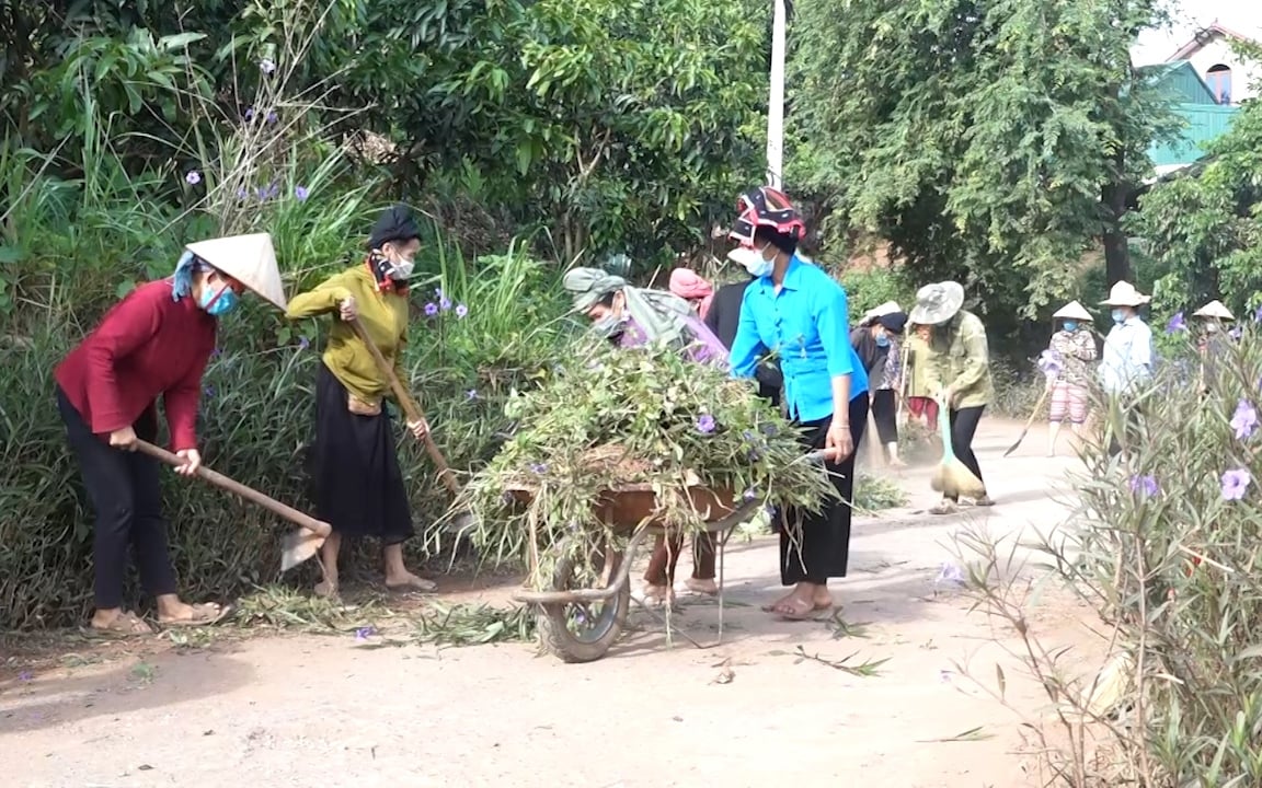 Nông dân Sơn La đóng góp trên 52.800 ngày công xây dựng nông thôn mới