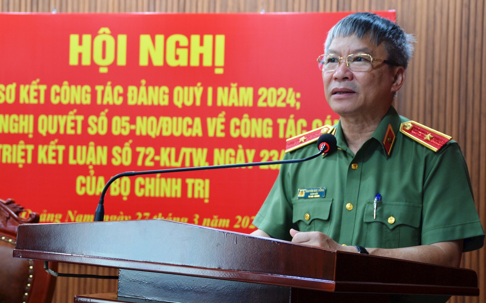 Thiếu tướng Nguyễn Đức Dũng được Ban Bí thư chuẩn y làm Phó Bí thư Tỉnh ủy Quảng Nam