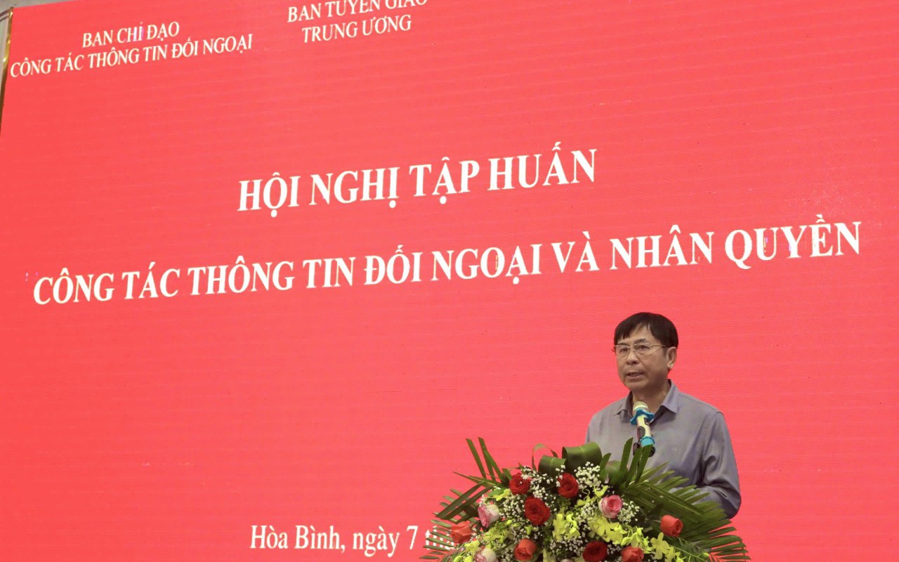 Lai Châu: Nâng cao kiến thức cho đội ngũ làm công tác thông tin đối ngoại - Ảnh 5.