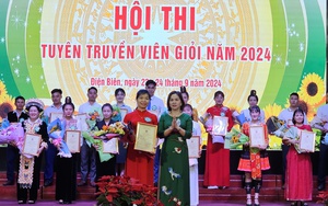 Hội Nông dân TP Hòa Bình đạt giải nhất Hội thi tuyên truyền viên giỏi tỉnh Hòa Bình năm 2024  - Ảnh 1.