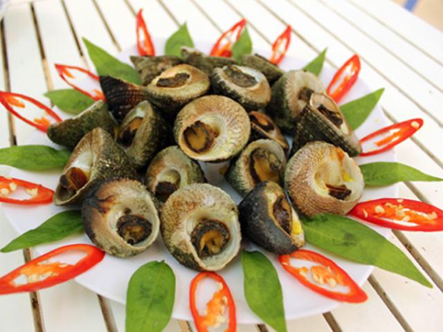 Tò mò món ốc vú nàng ở Lý Sơn