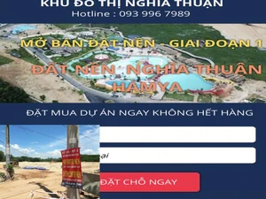 Dự án khu dân cư Nghĩa Thuận &quot;bán lúa non&quot;, chủ đầu tư phủi trách nhiệm?