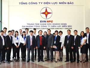 Ra mắt Trung tâm Chăm sóc khách hàng điện lực miền Bắc