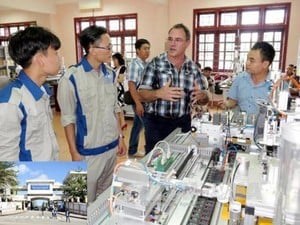 Trường nghề đạt chuẩn "Tây", khai giảng khóa mới cùng thầy "ngoại"