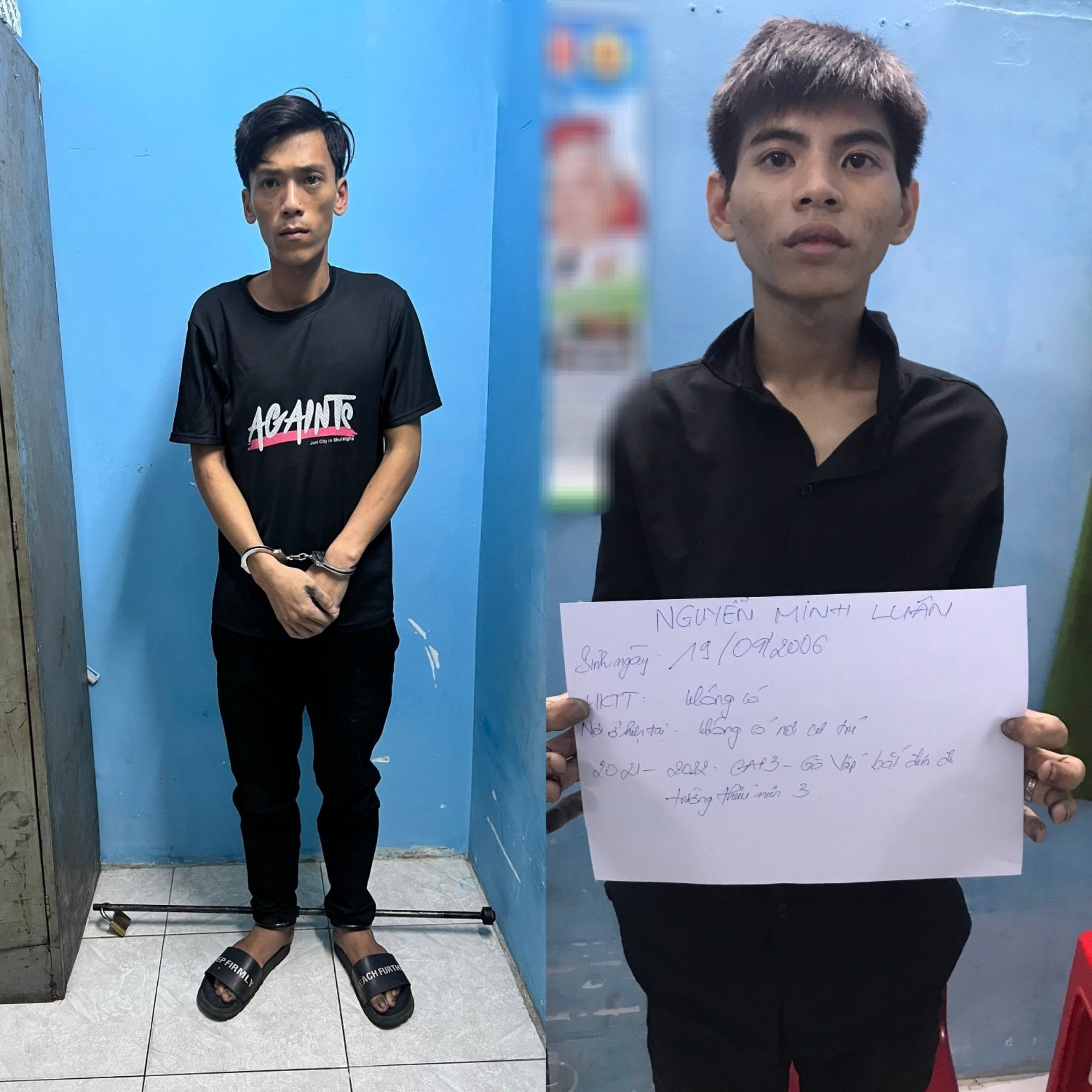 2 thanh niên lừa người đồng tính vào nhà vệ sinh công viên Gia Định rồi kề kéo vào cổ, cướp tài sản - Ảnh 1.