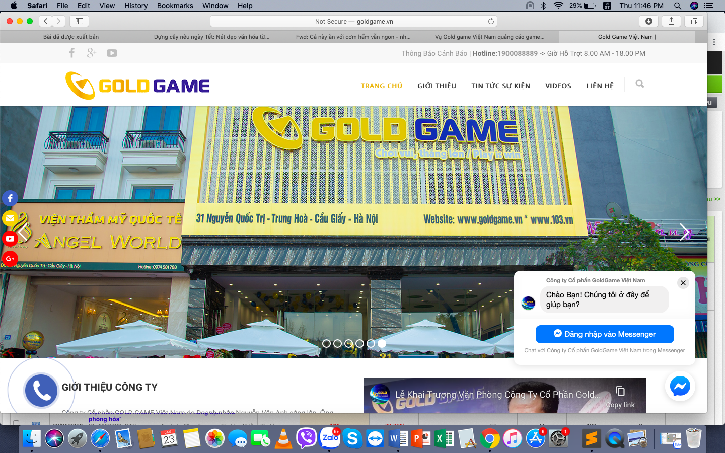 Vụ Gold game Việt Nam quảng cáo game khi chưa được phép: Gold game âm thầm gỡ bỏ quảng cáo - Ảnh 1.