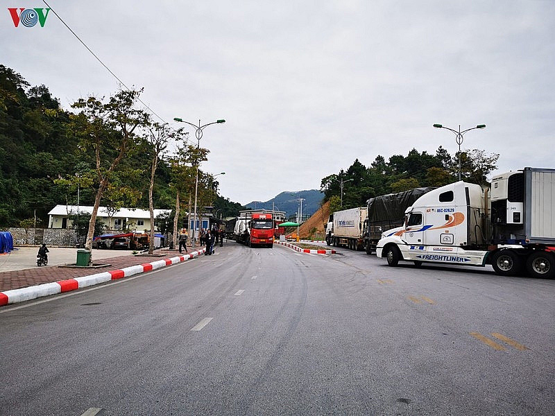 Lùi thời gian thông thương, nông sản xuất sang Trung Quốc bị ảnh hưởng nặng nề - Ảnh 1. Lùi thời gian thông thương, nông sản xuất sang Trung Quốc bị ảnh hưởng nặng nề - Ảnh 1.