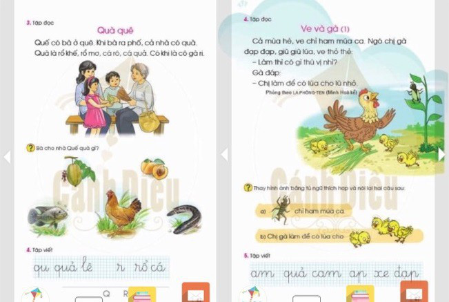 Thực nghiệm sách Tiếng việt lớp 1 Bộ sách Cánh diều  rất có vấn đề - Ảnh 2.