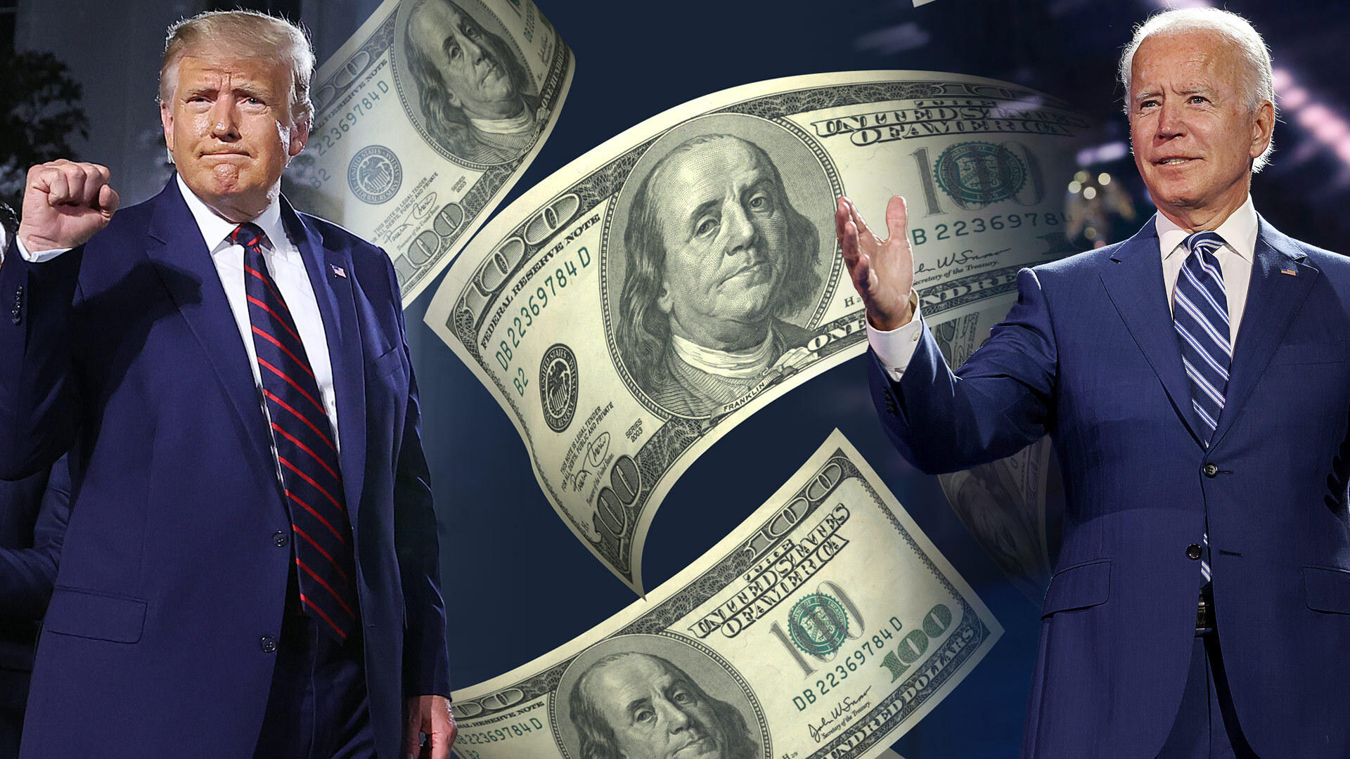 Thiếu hụt tiền nghiêm trọng, Trump đuổi không kịp Biden trong cuộc đua vào Nhà Trắng - Ảnh 1.