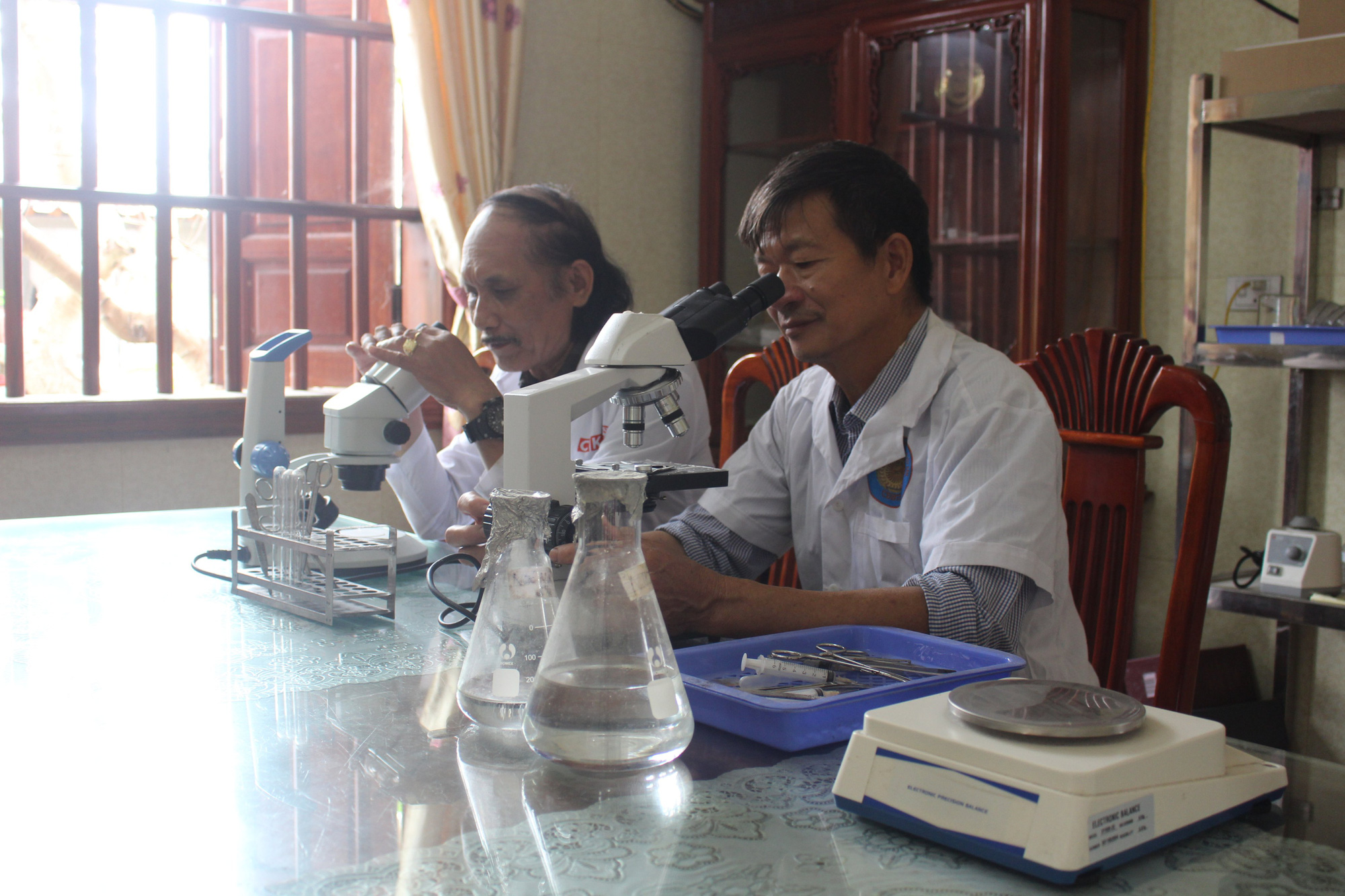 Thăm trang trại cung cấp tôm, cá sạch, thương lái mê tít cho thu hoạch tiền tỷ mỗi năm của lão nông Nam Định - Ảnh 4.