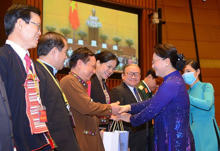 Chủ tịch QH Nguyễn Thị Kim Ngân: Mỗi suy nghĩ, hành động của chúng ta đều phải hướng tới đại đoàn kết toàn dân tộc - Ảnh 4.