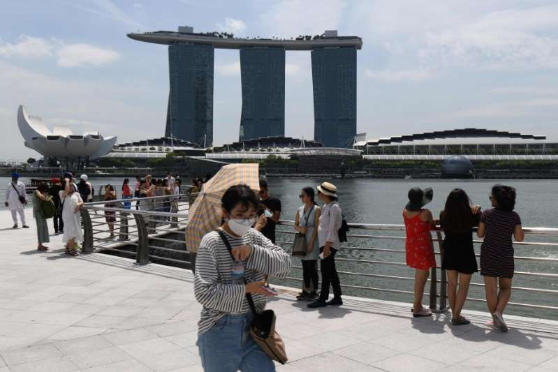 Singapore dự báo GDP quý I giảm 2,2% do dịch Covid-19 - Ảnh 1. Singapore dự báo GDP quý I giảm 2,2% do dịch Covid-19 - Ảnh 1.