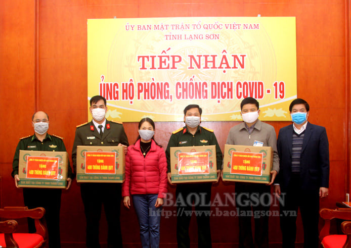 Lạng Sơn: Tiếp nhận gần 700 triệu đồng ủng hộ phòng, chống dịch Covid- 19 - Ảnh 1. Lạng Sơn: Tiếp nhận gần 700 triệu đồng ủng hộ phòng, chống dịch Covid- 19 - Ảnh 1.