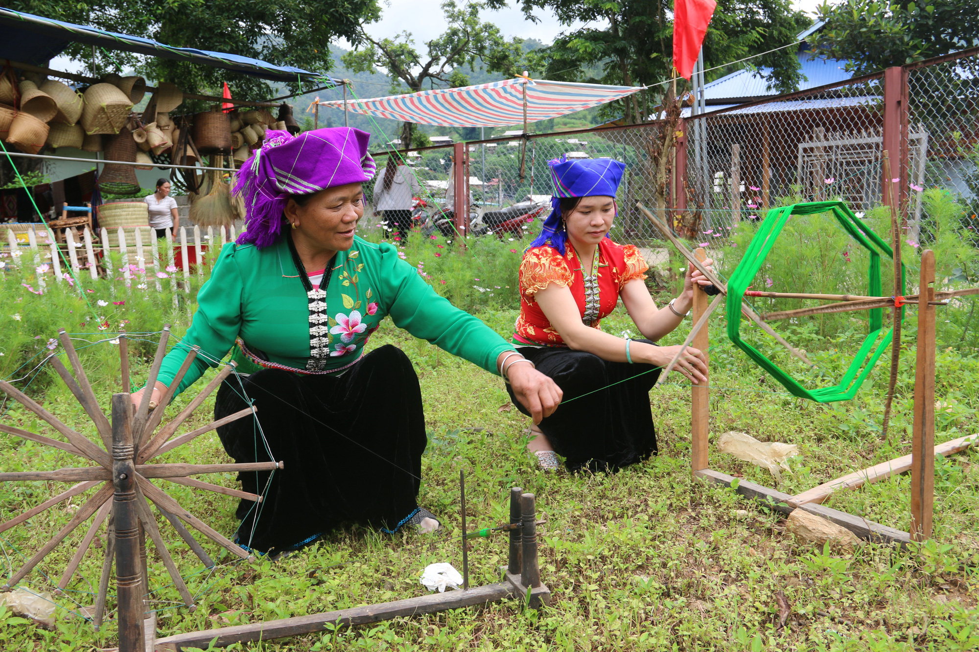 Chiêm ngưỡng các nông cụ, mây tre đan truyền thống ở  Ngọc Chiến - Ảnh 9.