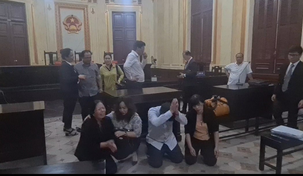 Vụ định nhảy lầu tự tử sau tuyên án tại tòa TP.HCM: Luật sư và bị đơn nói gì trước phiên giám đốc thẩm? - Ảnh 3.