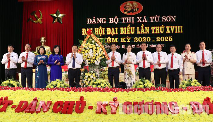 Bắc Ninh: Ông Lê Xuân Lợi được bầu giữ chức Bí thư Thị ủy Từ Sơn - Ảnh 1.