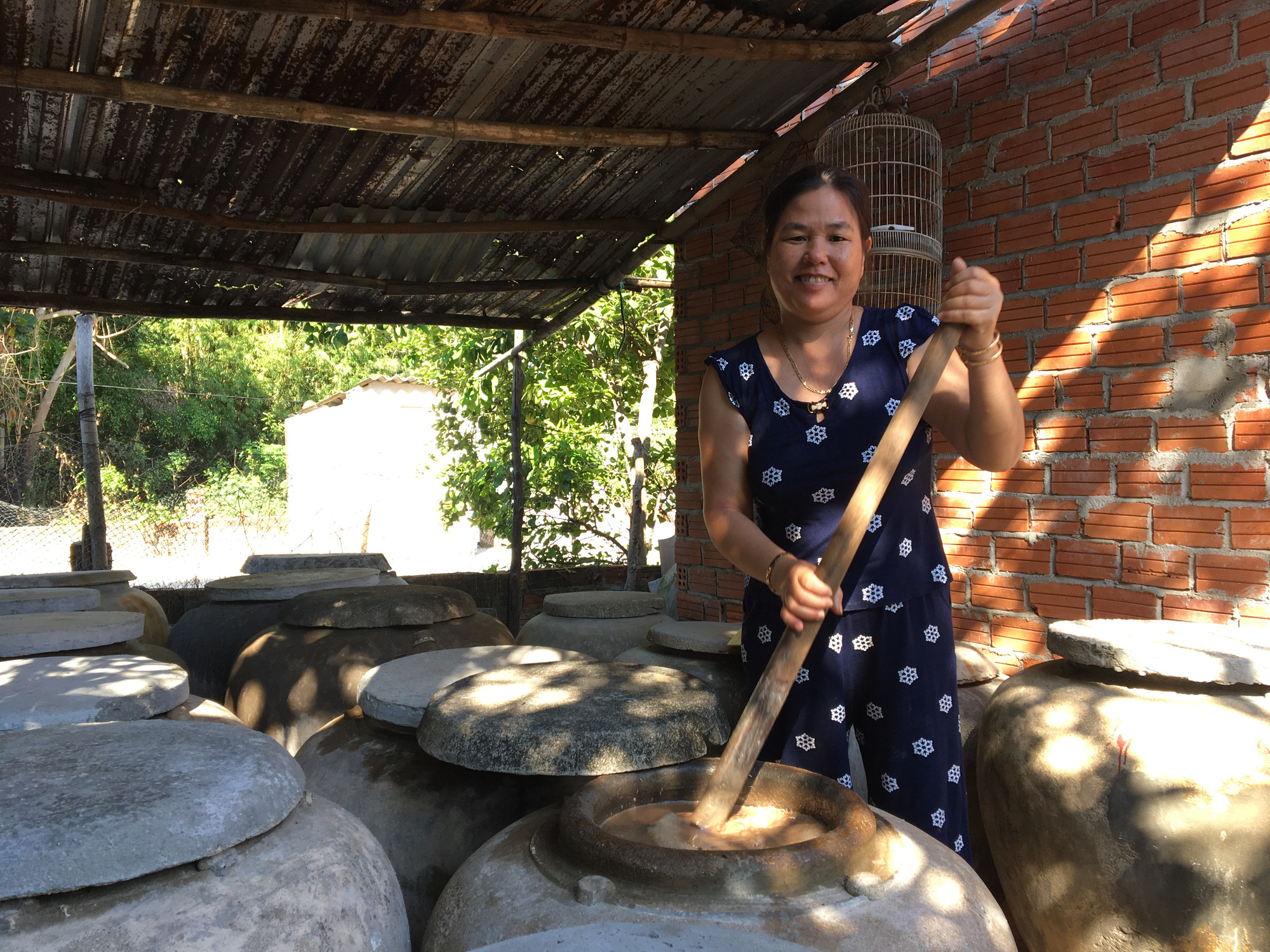 Làng nước mắm truyền thống lớn nhất xứ Quảng hồi sinh - Ảnh 3. Làng nước mắm truyền thống lớn nhất xứ Quảng hồi sinh - Ảnh 3.