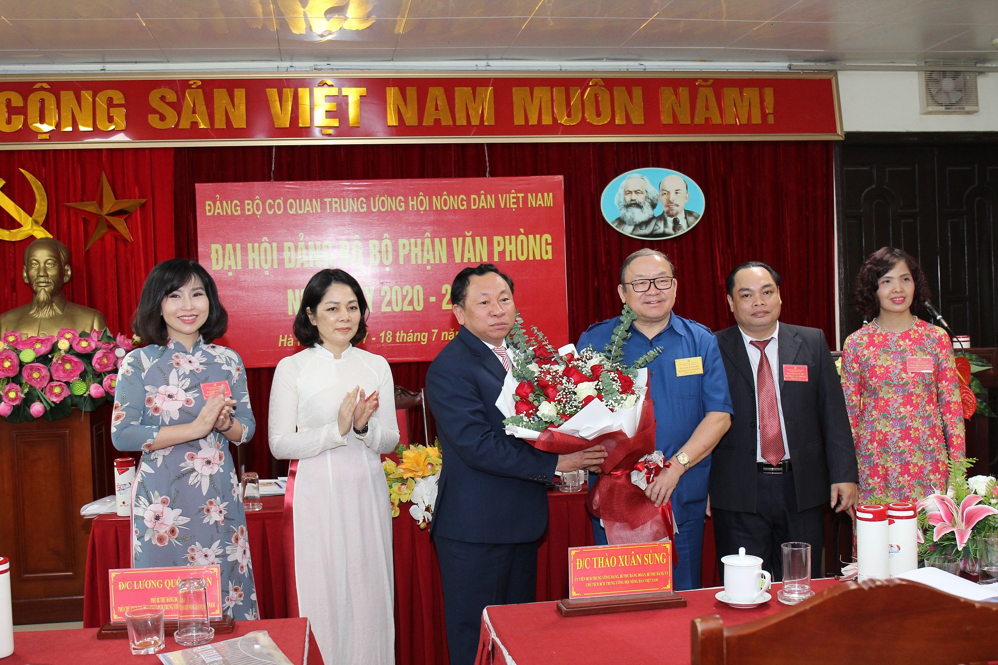 Xây dựng Đảng bộ cơ quan T.Ư Hội NDVN trong sạch, vững mạnh - Ảnh 2.