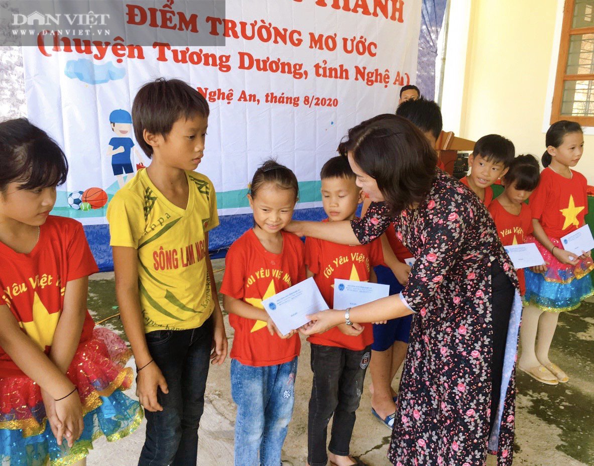 NTNN/Dân Việt - Quỹ Thiện Tâm khánh thành “Điểm trường mơ ước” tại Nghệ An - Ảnh 2.