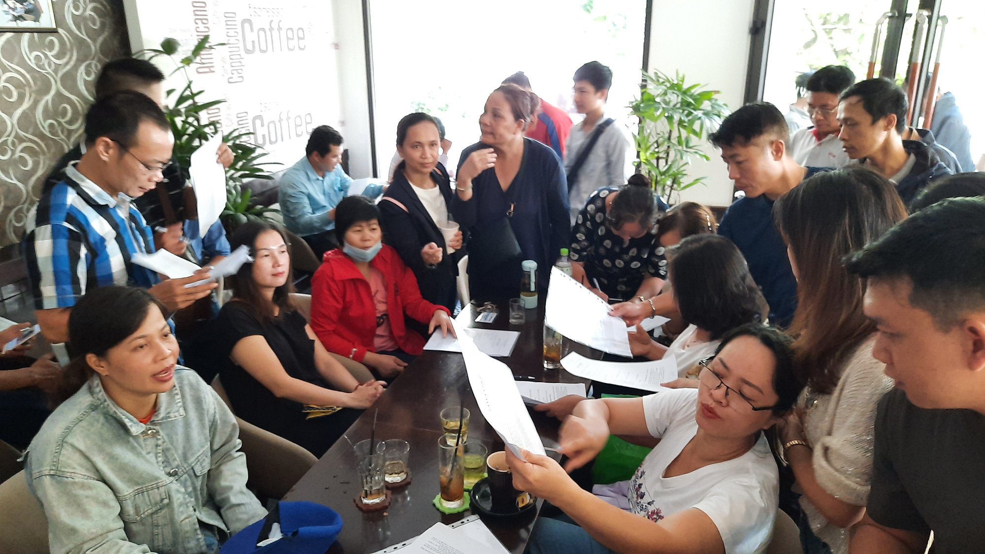 Vụ mua căn hộ chung cư Nam An: Người mua căn hộ tố cáo chủ đầu tư ra công an - Ảnh 1.