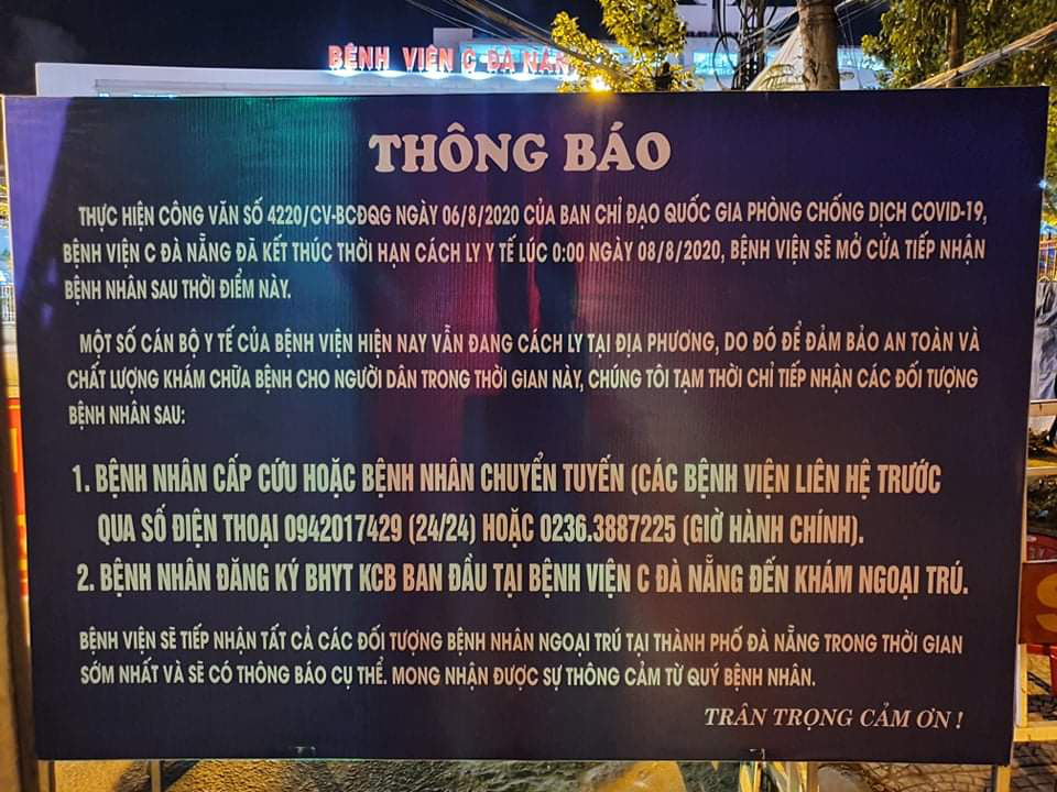 ẢNH: Chính thức dỡ phong tỏa bệnh viện C Đà Nẵng - Ảnh 5.