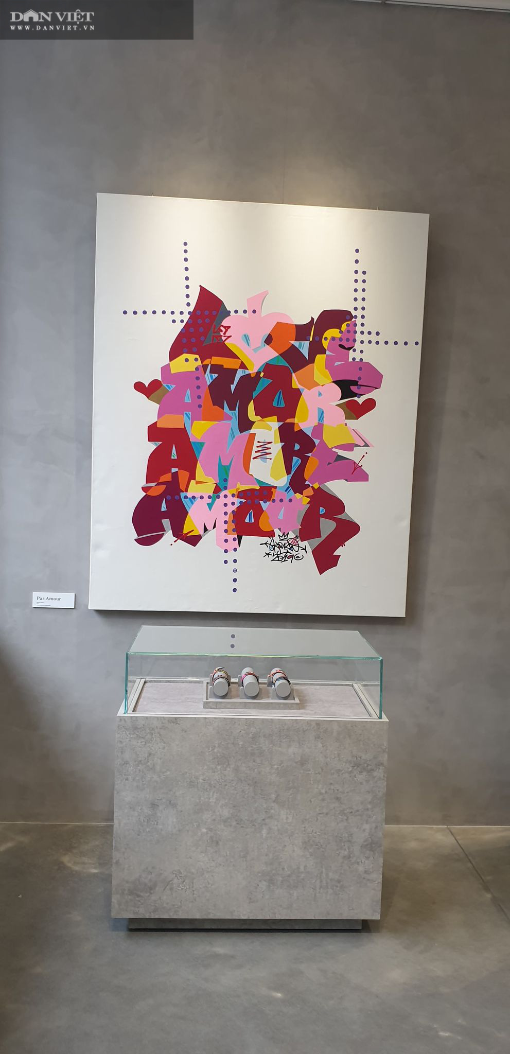 Giới trẻ xếp hàng vào xem triển lãm của huyền thoại graffiti gốc Việt Cyril Kongo - Ảnh 10.