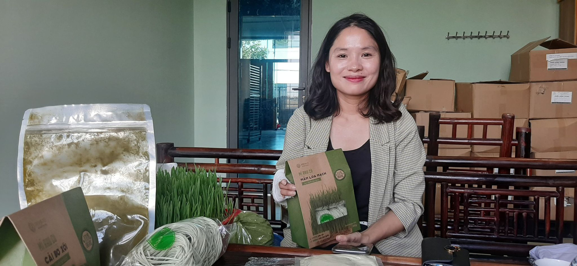 Nghệ An:  Từ &quot;hai bàn tay trắng&quot;, bà chủ 8X đưa sản phẩm nông nghiệp hữu cơ ra thị trường thế giới - Ảnh 5.