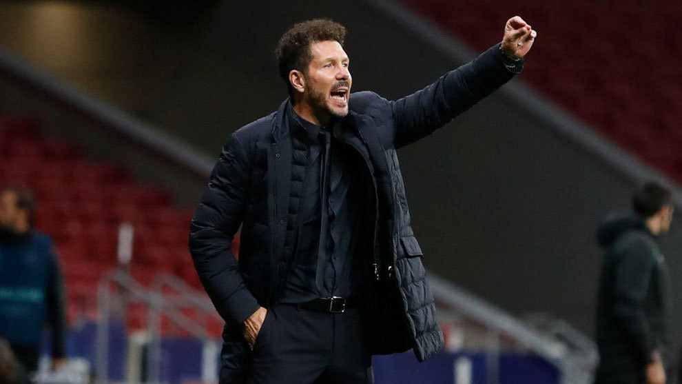 HLV Simeone hài lòng với màn trình diễn trước Sevilla.