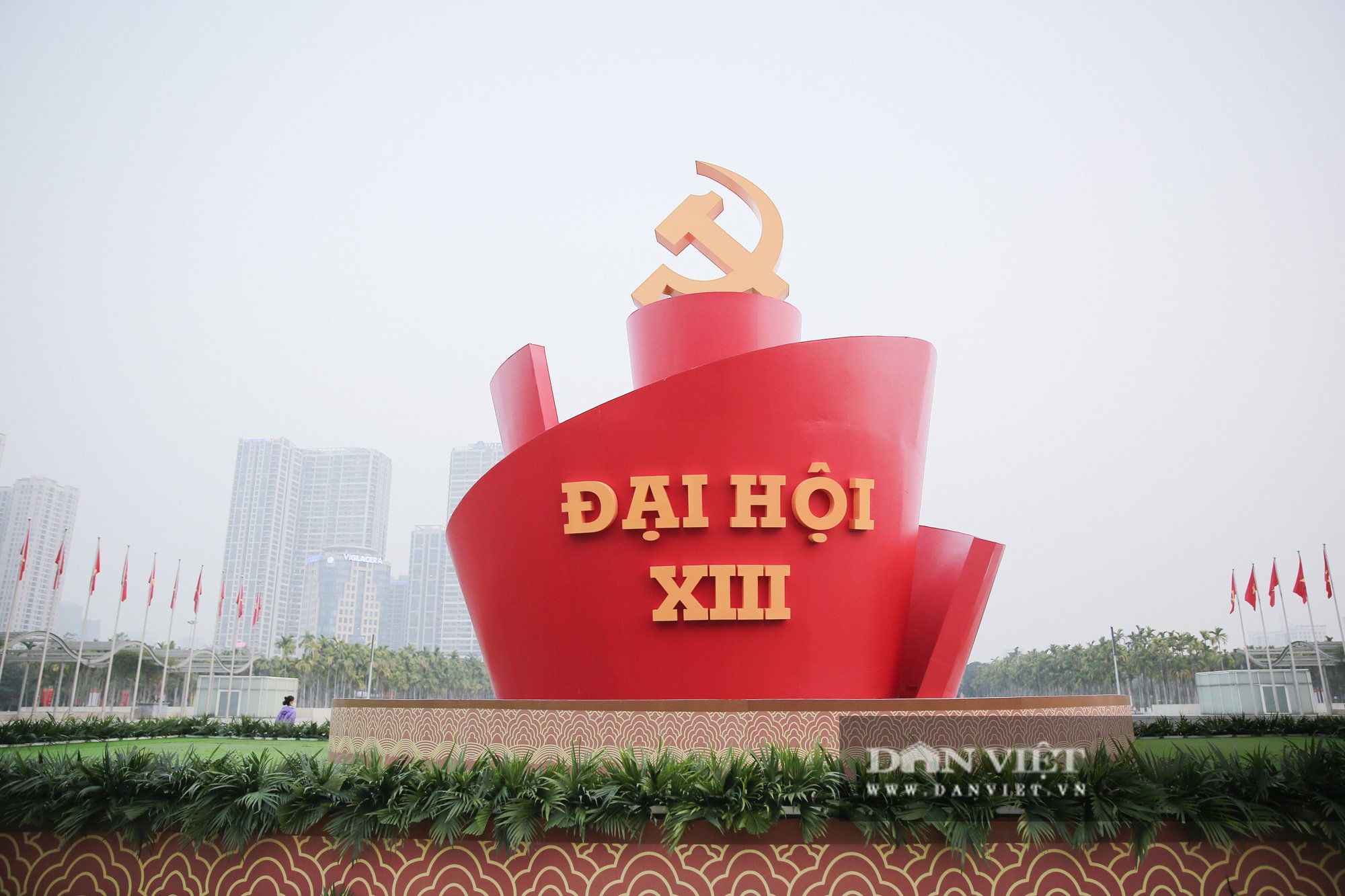 Ảnh: Trung tâm Hội nghị Quốc gia sẵn sàng cho Đại hội Đảng XIII - Ảnh 2.